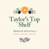 Taylor's Top Shelf - Premium Mocktails botanical logo